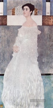 Gustave Klimt Werke - Porträt der Margaret Stonborough Wittgenstein Symbolik Gustav Klimt